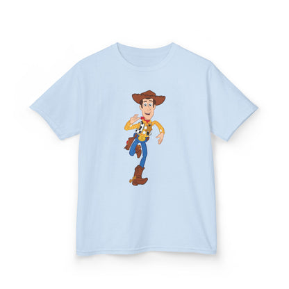 Whimsical Cowboy Kids Tee, Fun Graphic Tee, Kids Casual Wear, Adventure Shirt, Gift for Children, Birthday Outfit, Playful Apparel