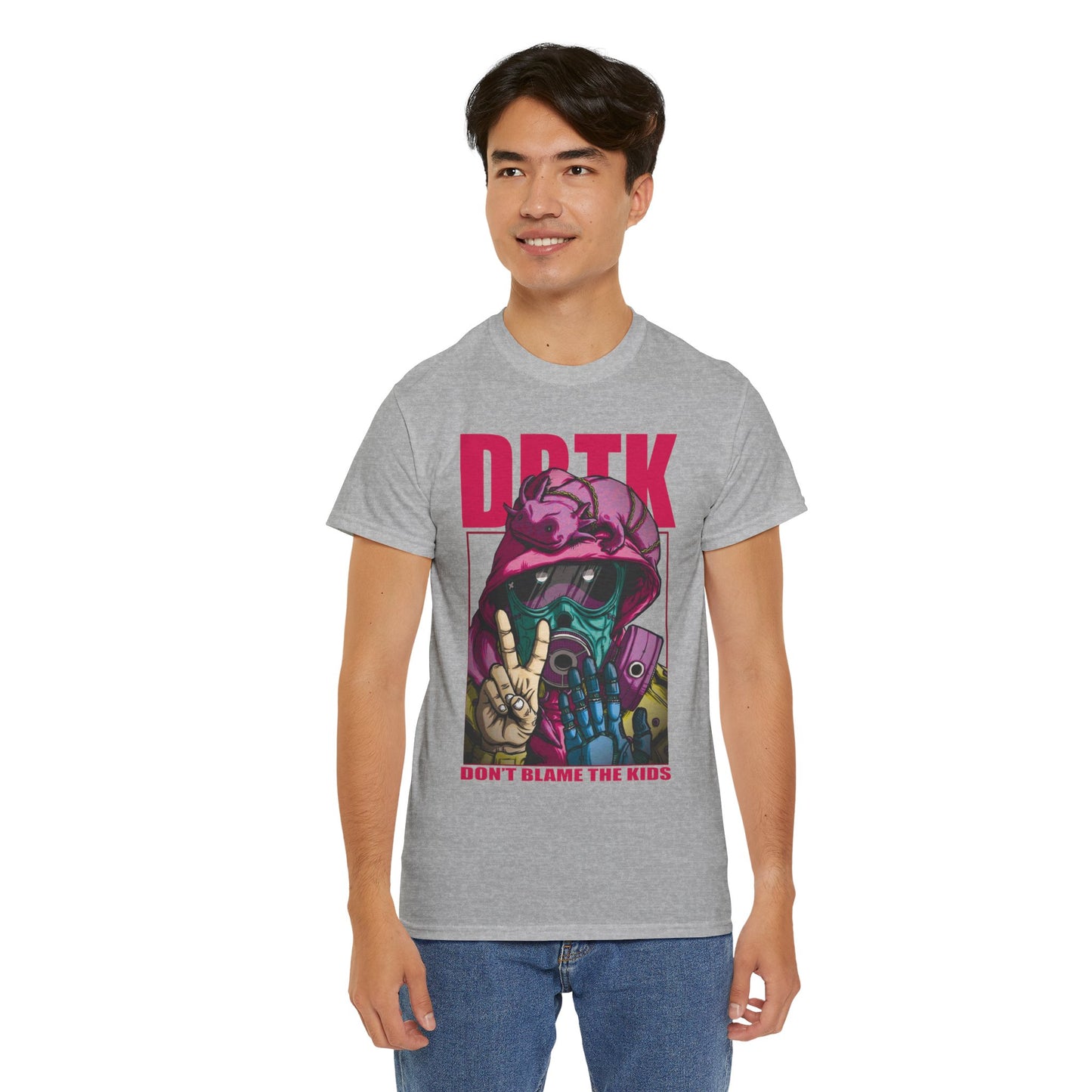 Unisex Heavy Cotton Tee - 'Don't Blame The Kids' Graphic T-Shirt for Trendy Streetwear Lovers