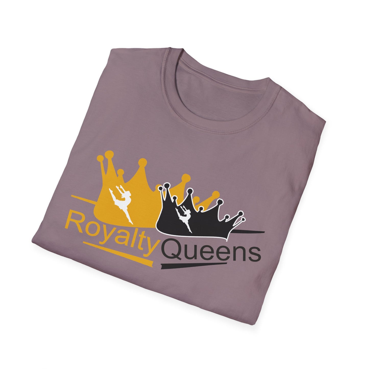 Royalty Queens T-Shirt, Unisex Softstyle Tee, Perfect for Gifts, Birthday Celebrations, Casual Wear, Empowerment Fashion, Unique Style