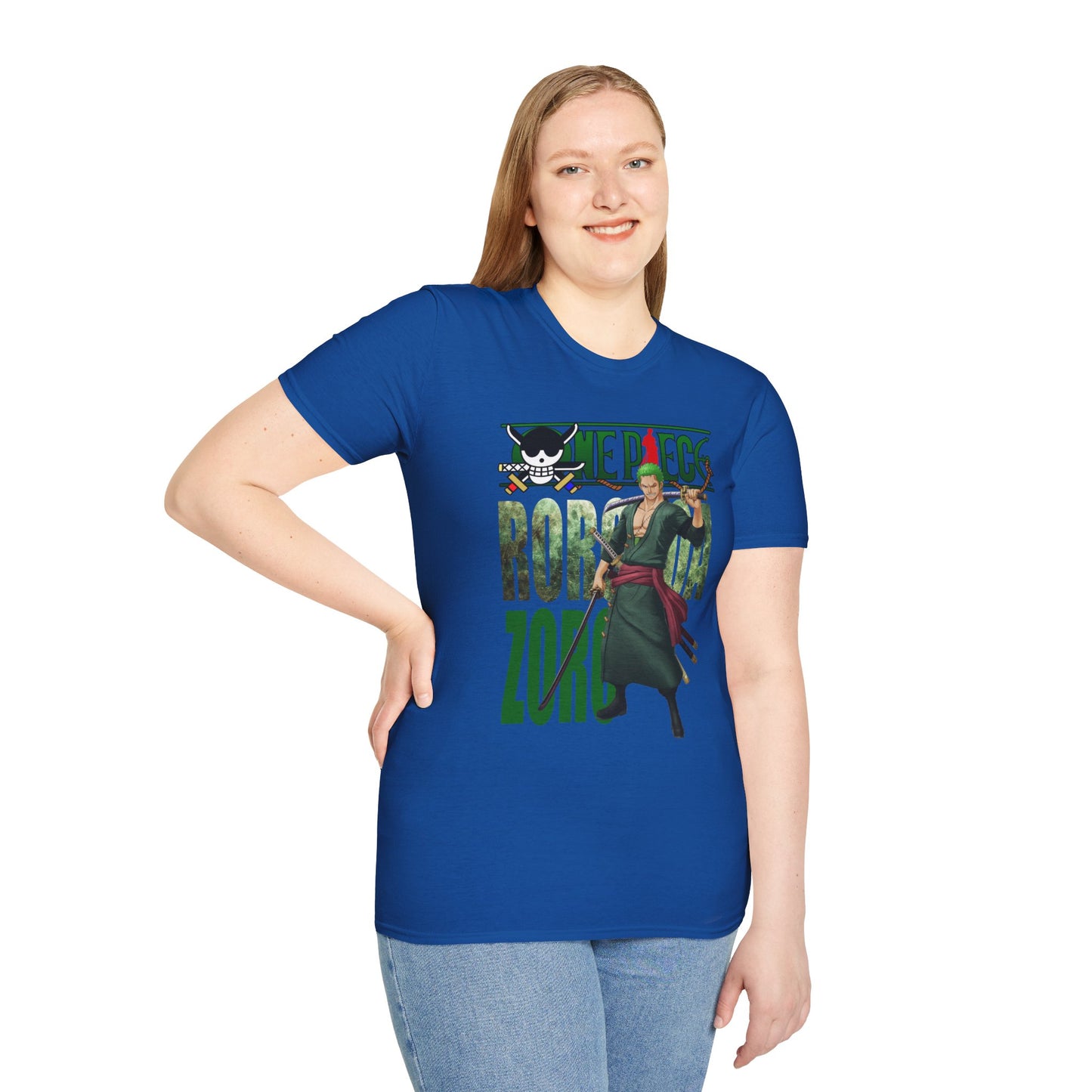 Epic Zoro Unisex Softstyle T-Shirt - One Piece Fan Apparel