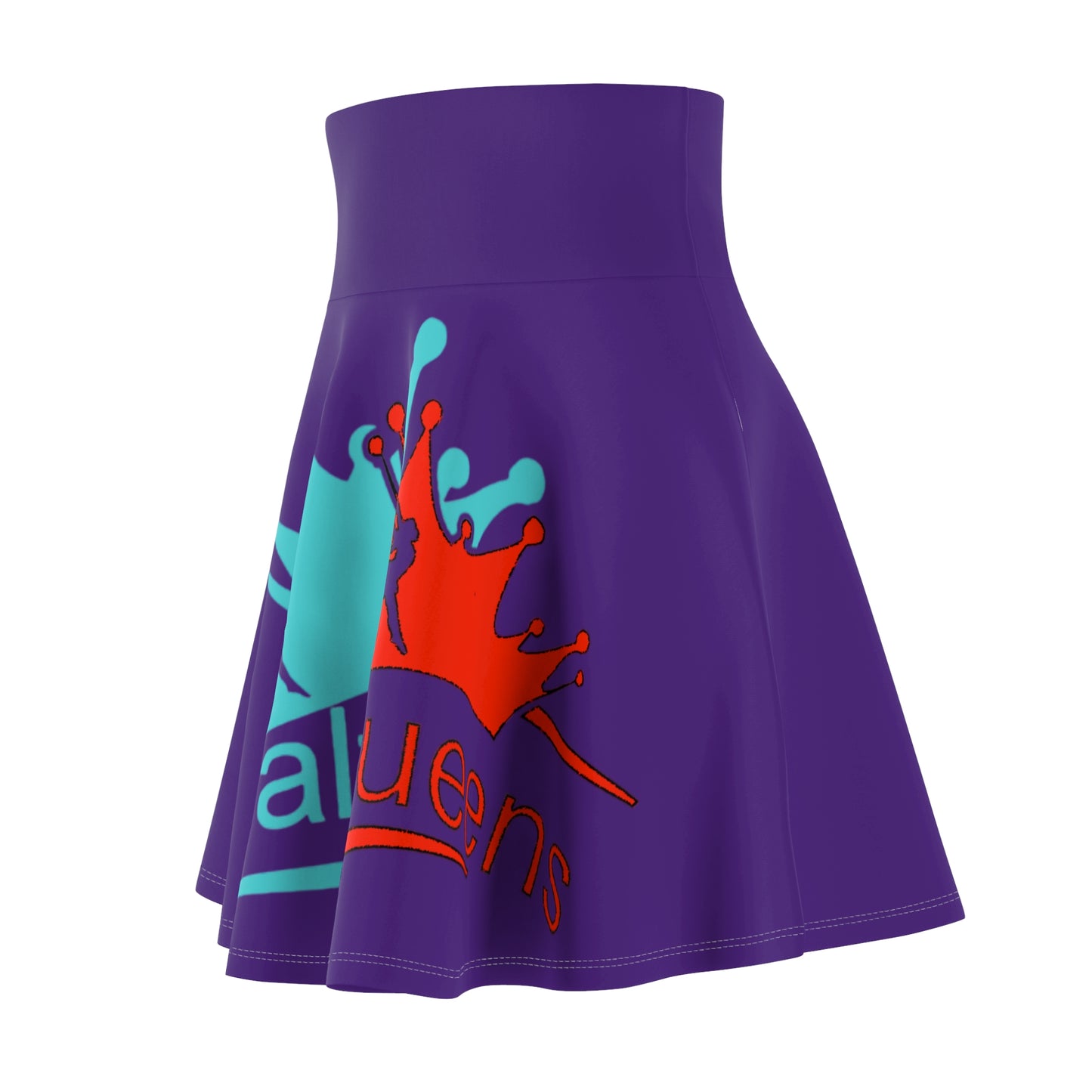 Royalty Graphic Women’s Skater Skirt - Fun & Stylish Fashion for Celebrations