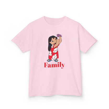Kids Family Tee, Cute Kids T-Shirt, Family Bonding Shirt, Birthday Gift for Kids, Cute Family Design Tee