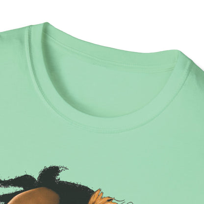 Rasta Lion Unisex Softstyle T-Shirt - Reggae Vibes Inspired Apparel