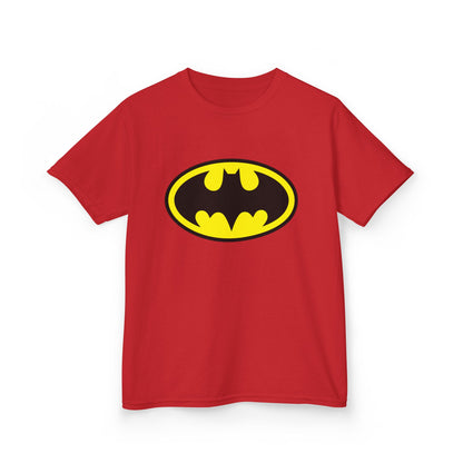 Batman Kids Tee, Superhero Shirt for Boys, Fun Graphic T-Shirt, Birthday Gift, Comic Style Apparel