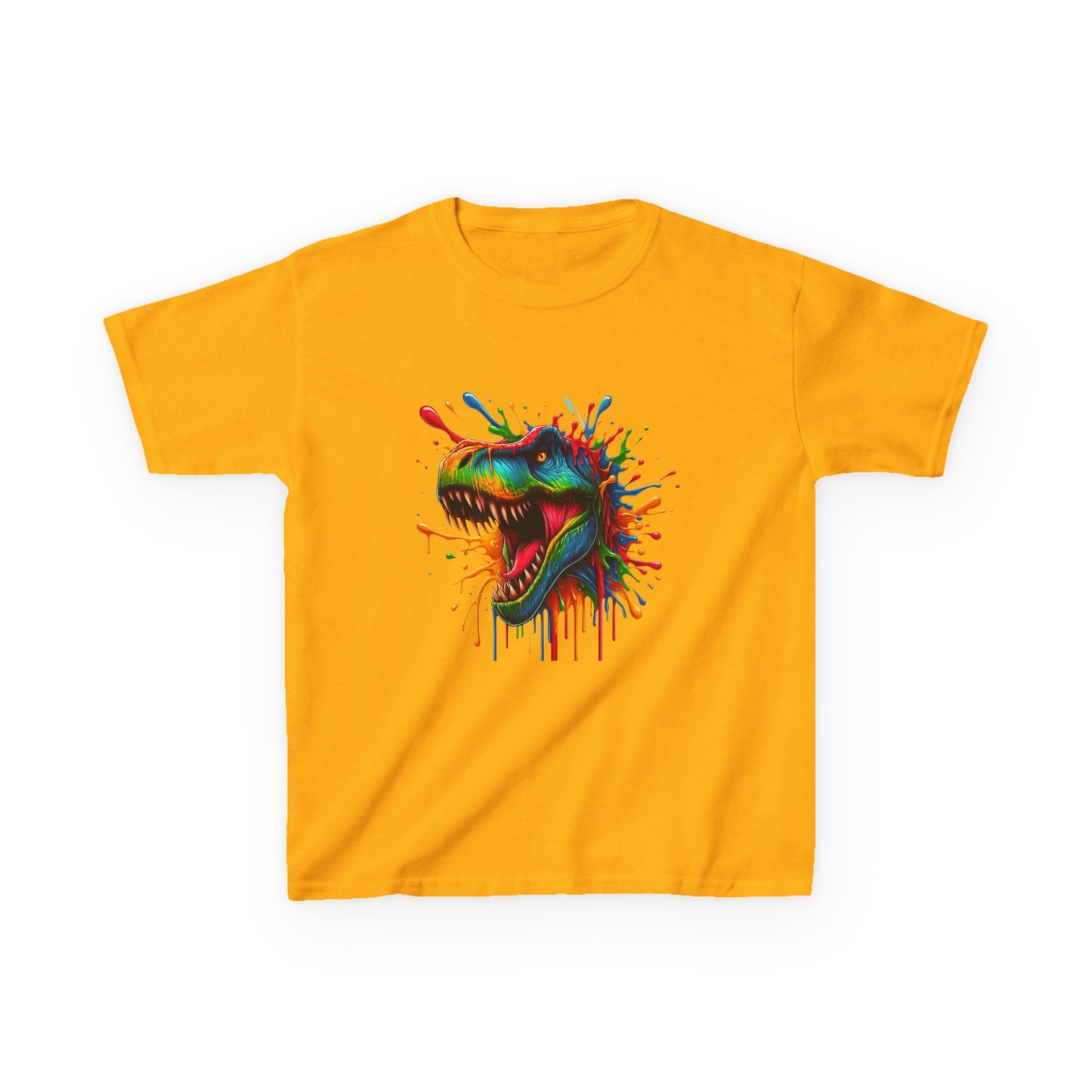 Colorful Dinosaur Kids Heavy Cotton™ Tee