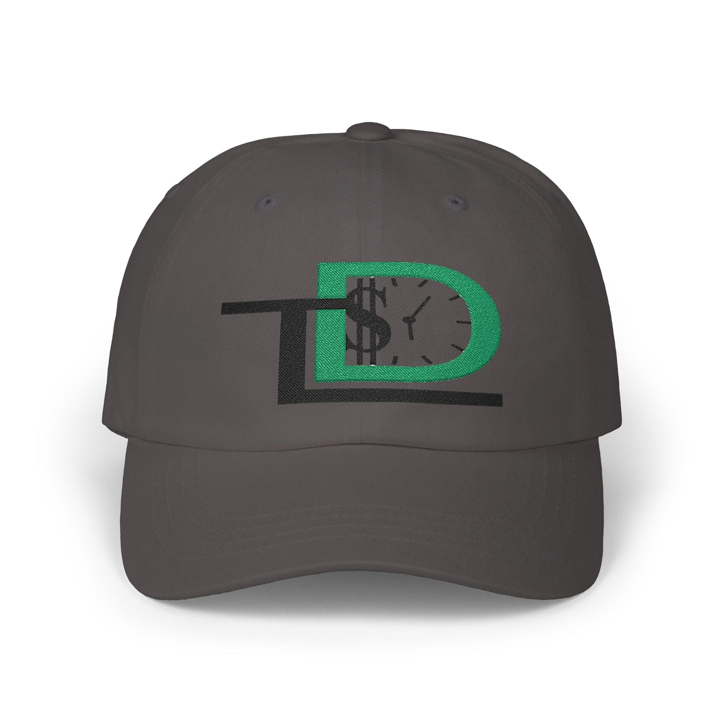 Money Clock Dad Cap - Classic Style Adjustable Hat for Father’s Day, Casual Wear, Gift for Dads, Sports Cap, Summer Accessory