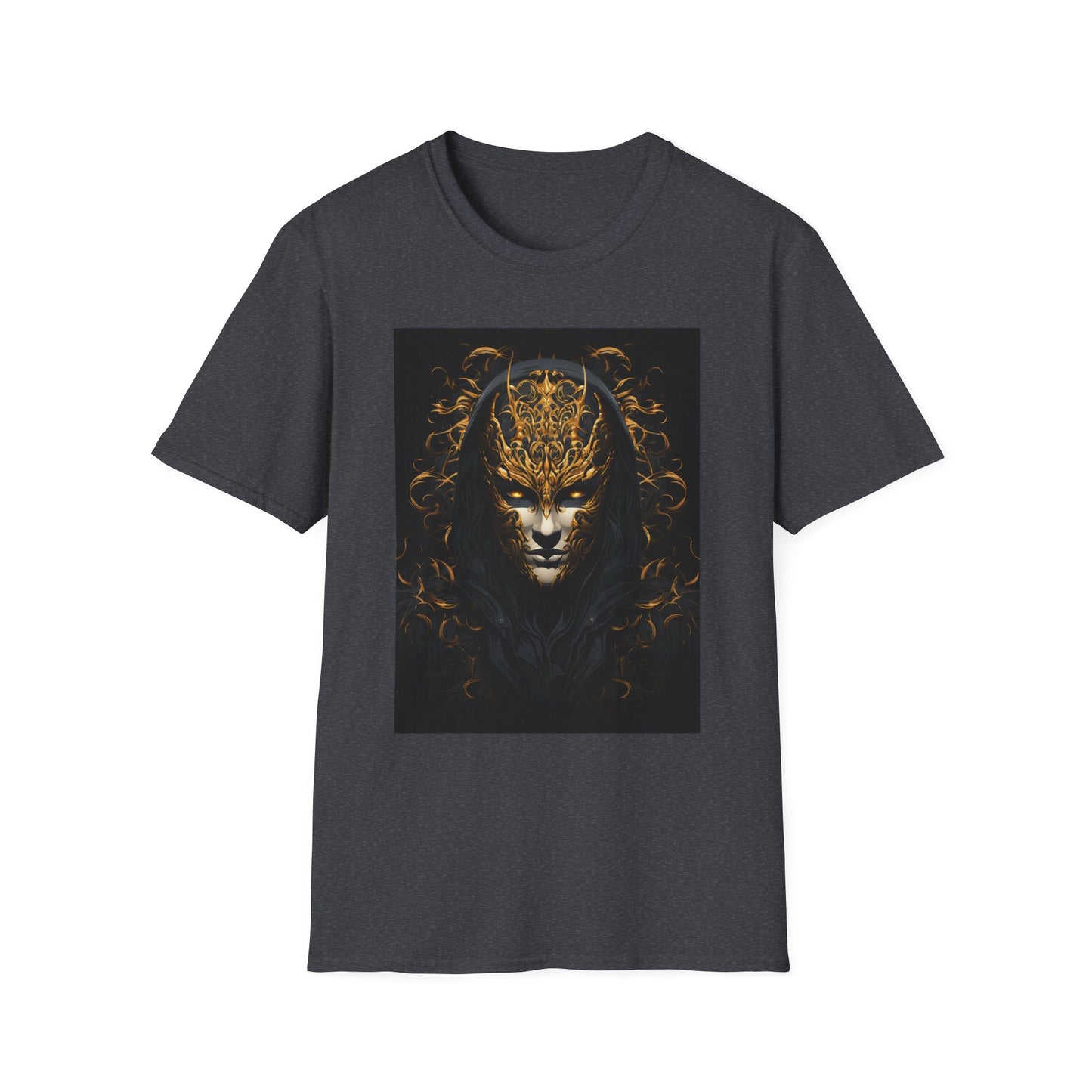 Mystical Art Unisex Softstyle T-Shirt - Enigmatic Design