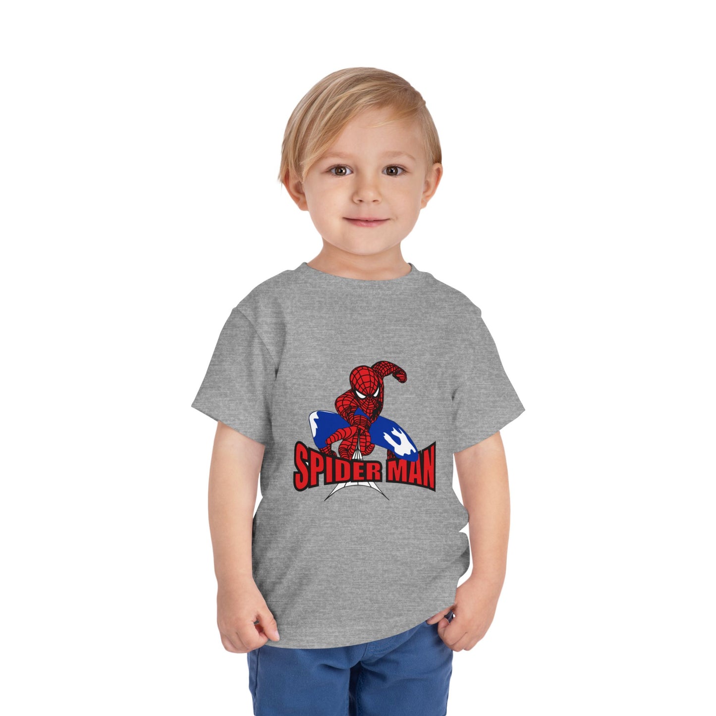 Spiderman Toddler Tee, Kids Superhero Shirt, Birthday Gift, Playtime Outfit, Back to School Apparel, Boys Graphic Tee