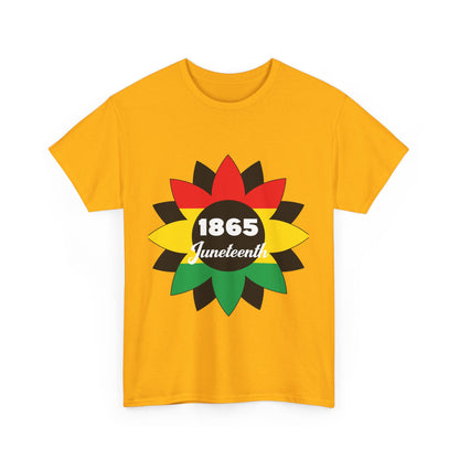 Juneteenth Celebration Tee - Unisex Heavy Cotton Shirt, African Heritage Apparel, Black History Month, 1865 Roots, Proud Culture Wear