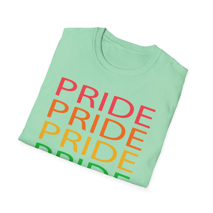 Pride Celebration Unisex T-Shirt | LGBTQ+ Pride Tee, Rainbow Pride Shirt, Equality Apparel, Gift for Pride Month