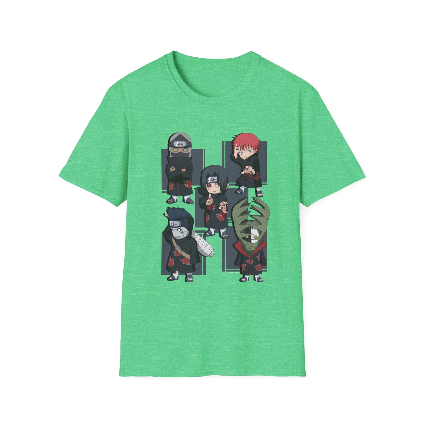 Anime Character Unisex Softstyle T-Shirt - Cool Graphic Tee for Fans