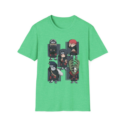 Anime Character Unisex Softstyle T-Shirt - Cool Graphic Tee for Fans