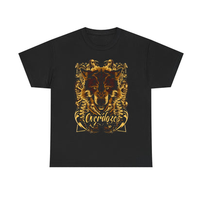 Courageous Wolf Unisex Heavy Cotton Tee