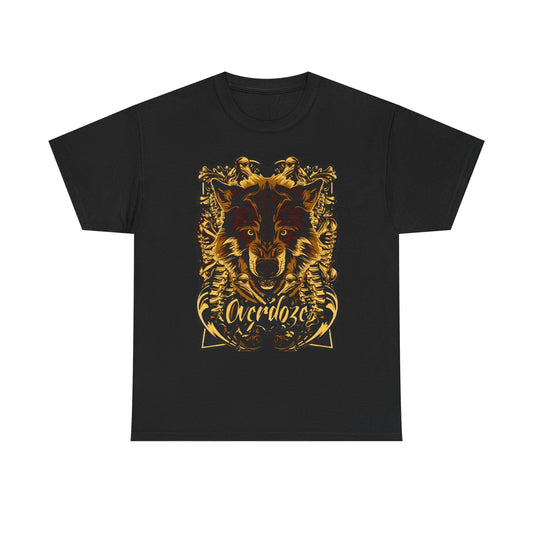 Courageous Wolf Unisex Heavy Cotton Tee