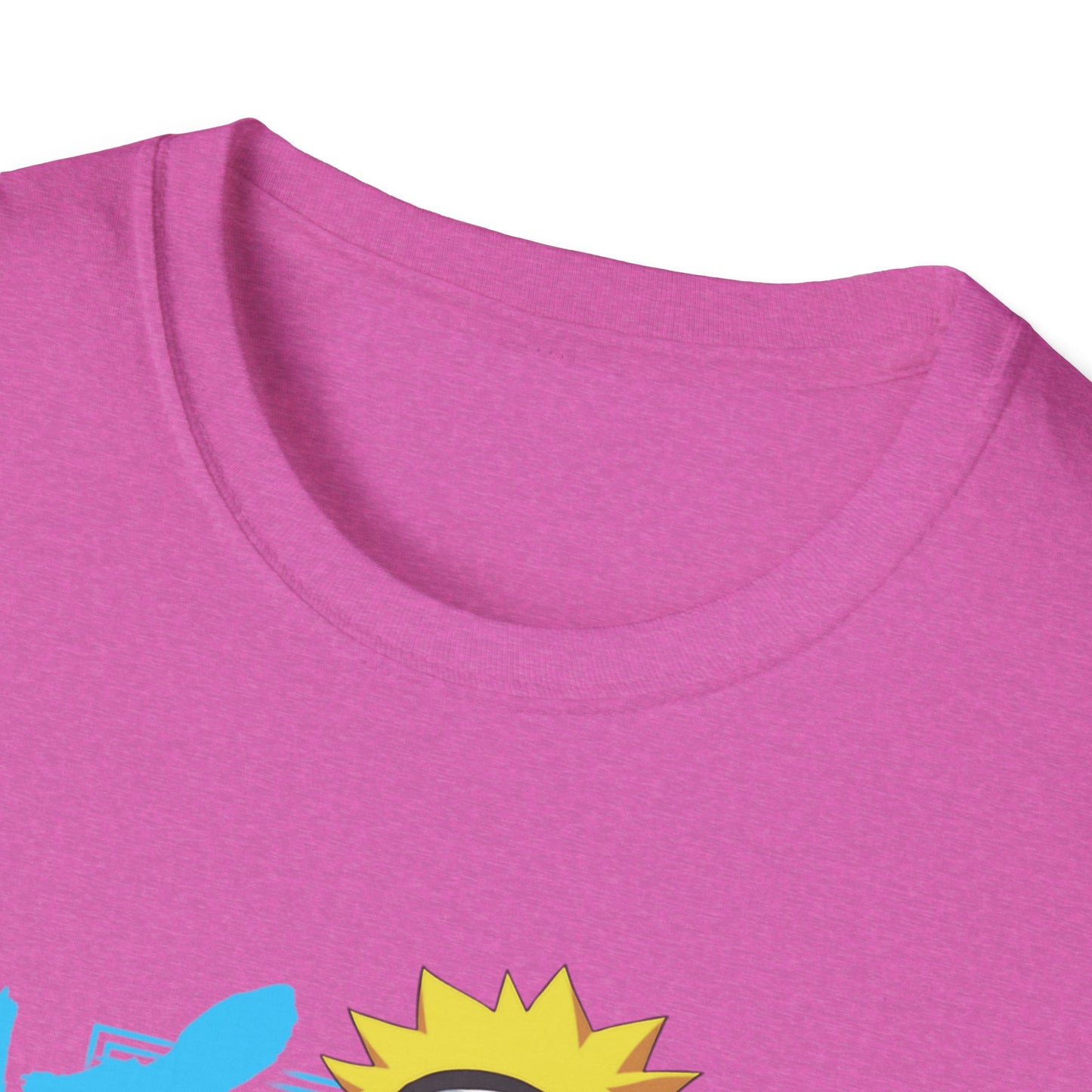 Anime-Inspired Unisex Softstyle T-Shirt - Naruto Design