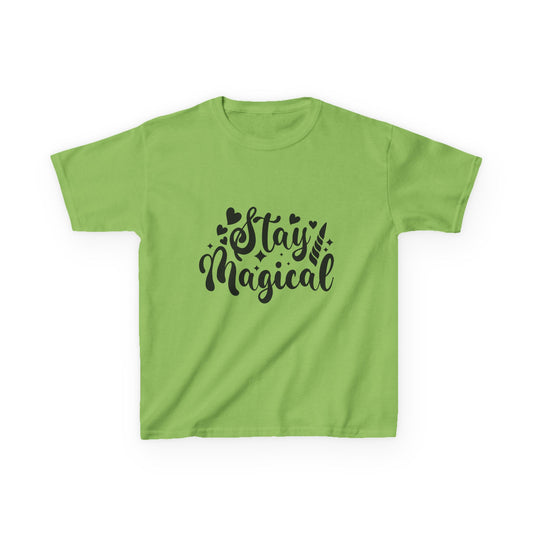 Stay Magical Kids Heavy Cotton™ Tee - Playful & Fun T-Shirt for Young Dreamers