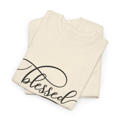 Blessed Unisex Heavy Cotton Tee - Comfortable and Meaningful Shirt for Everyday Wear