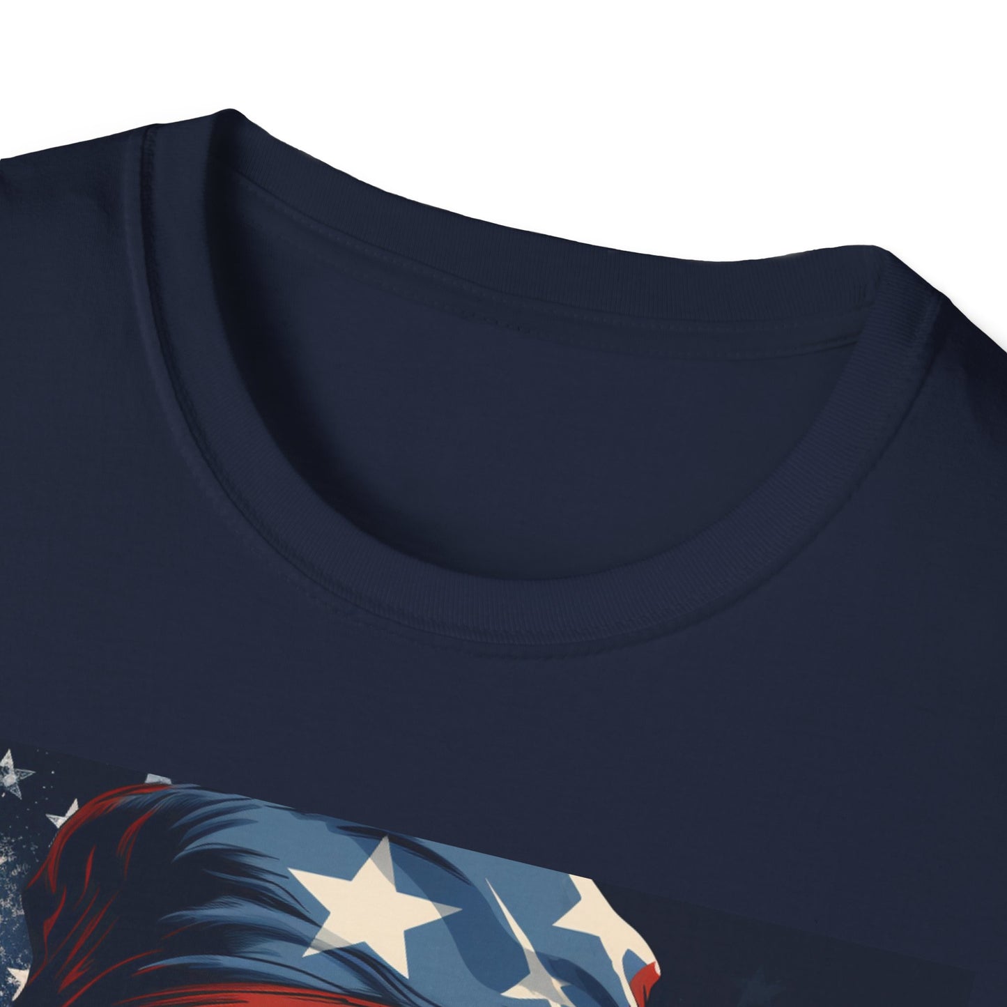 Patriotic Monkey Graphic T-Shirt, Fourth of July Tee, Summer Clothing, Unisex Casual Wear, Fun Gift for Animal Lovers, USA Pride Shirt