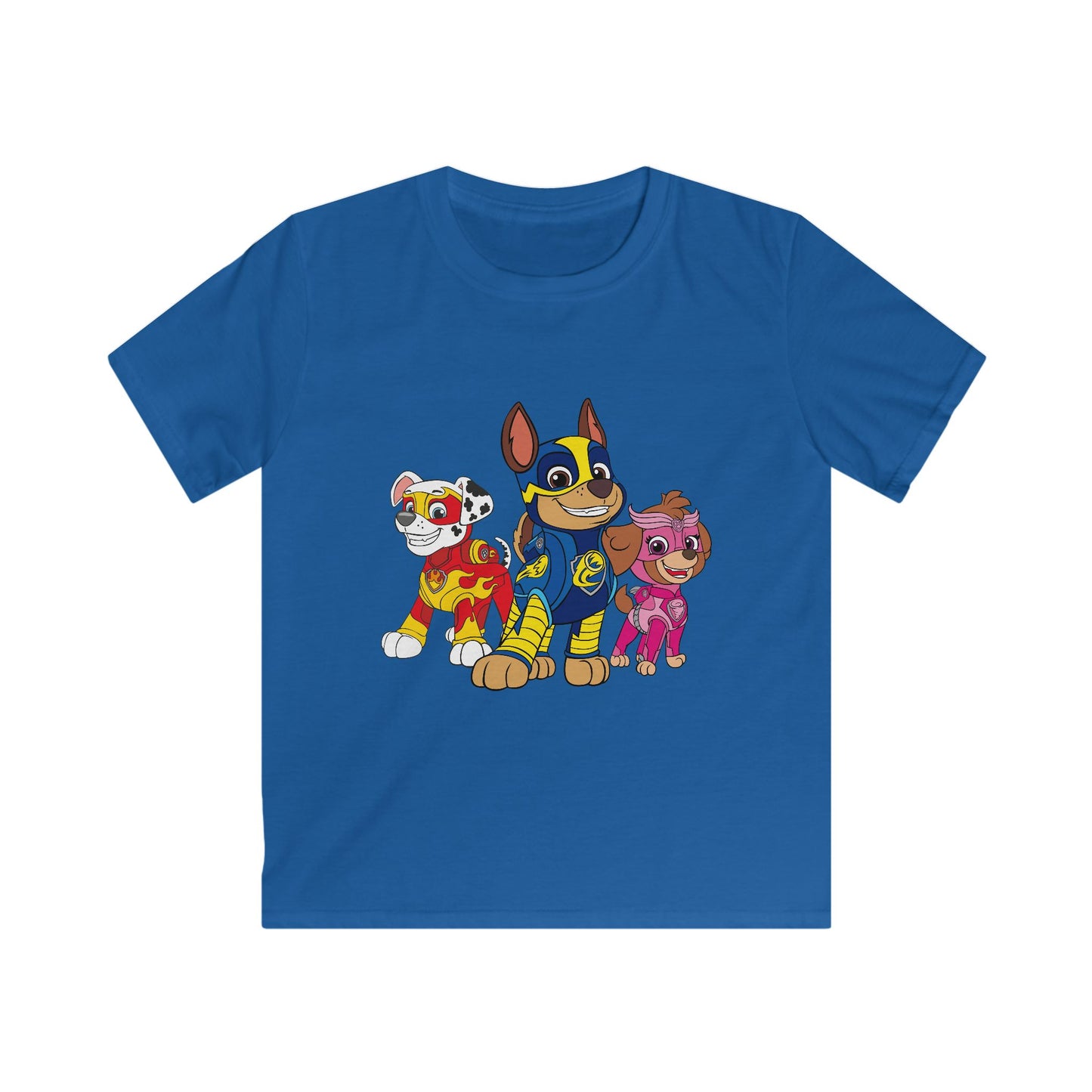 Paw Patrol Kids Tee, Adorable Youth Shirt, Boys & Girls Apparel, Cartoon Character Top, Playful Gift for Birthdays and Holidays