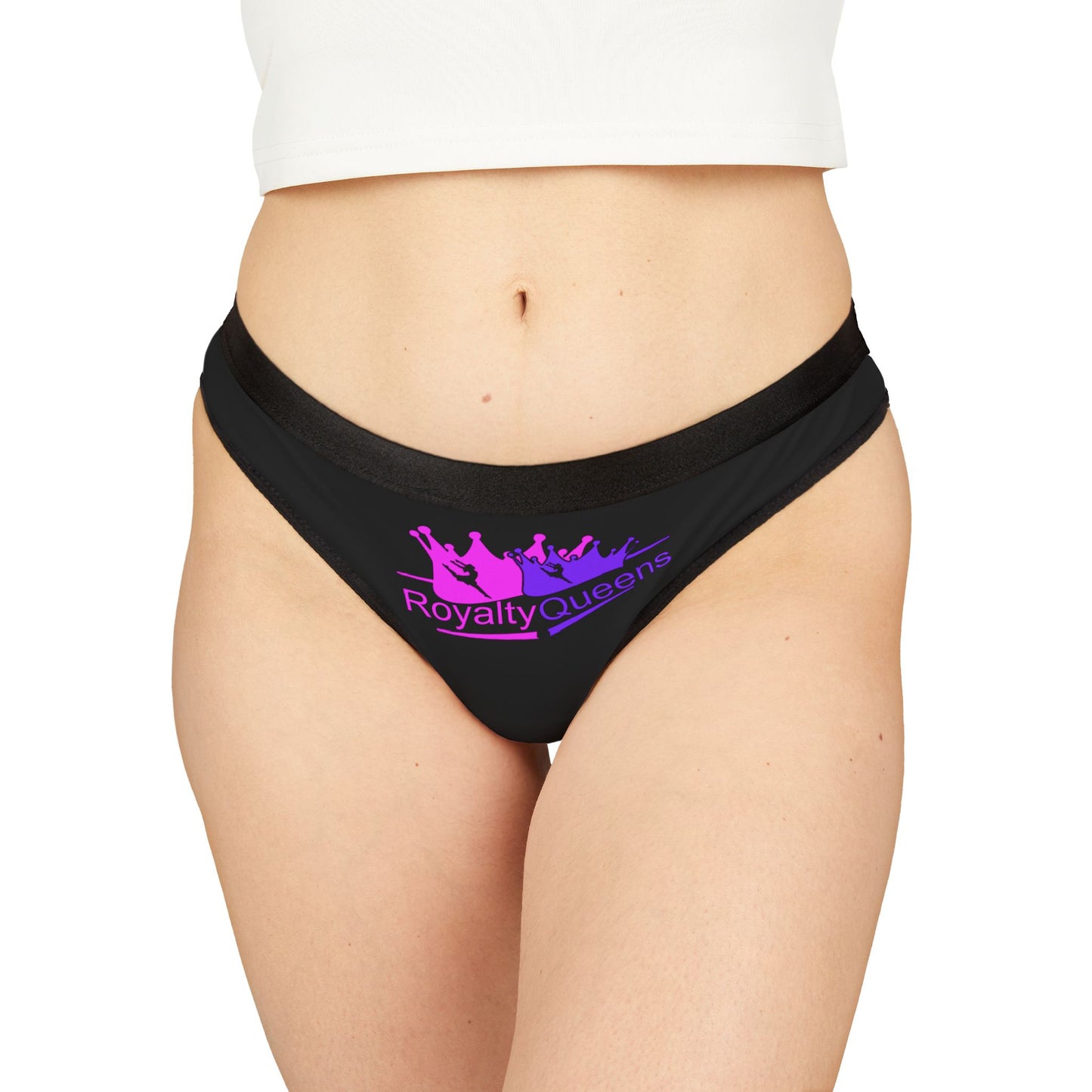 Royalty Queens Women's Thongs - Sexy Comfortable Underwear for Confident Women