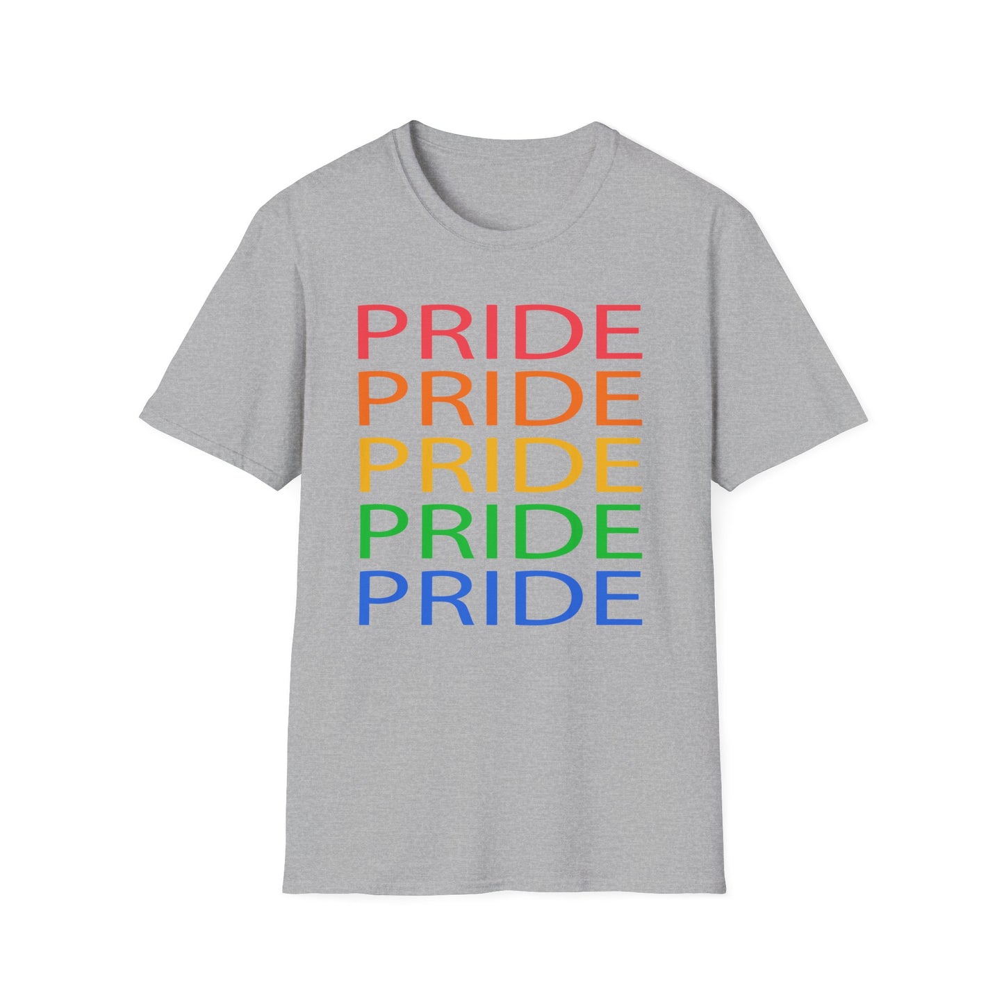 Pride Celebration Unisex T-Shirt | LGBTQ+ Pride Tee, Rainbow Pride Shirt, Equality Apparel, Gift for Pride Month