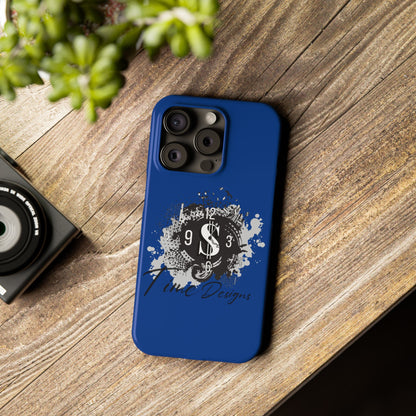 Stylish Dollar Clock Slim Phone Case | Time Designs