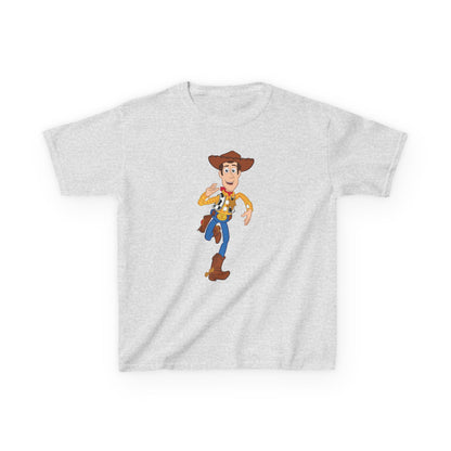 Whimsical Cowboy Kids Tee, Fun Graphic Tee, Kids Casual Wear, Adventure Shirt, Gift for Children, Birthday Outfit, Playful Apparel