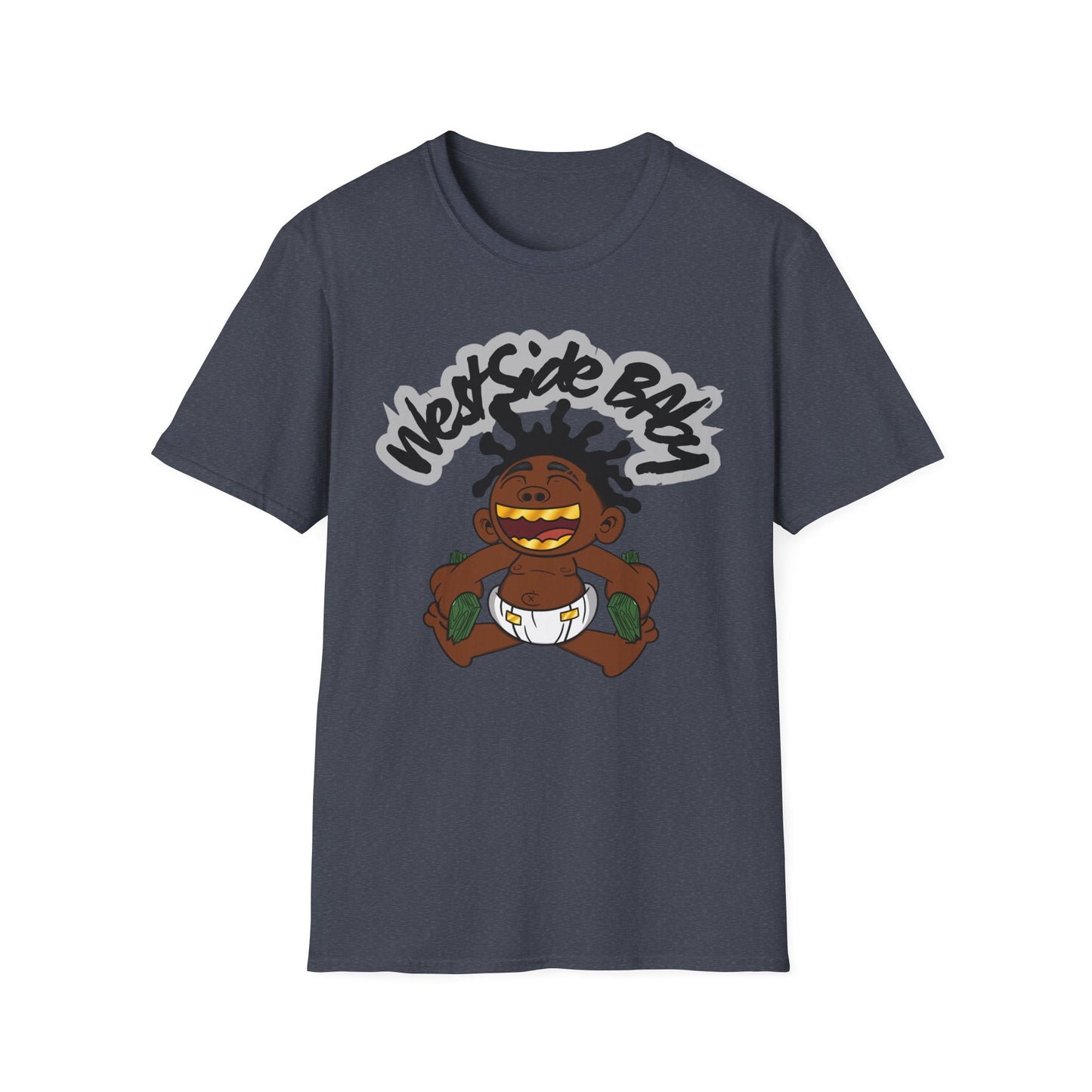 Westside Baby Graphic T-Shirt - Unisex Softstyle Tee for Fun and Unique Style