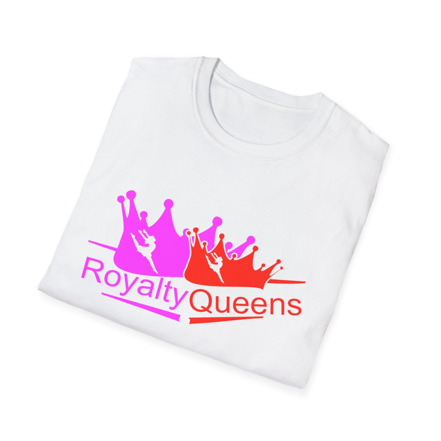 Royalty Queens T-Shirt - Celebrate Your Inner Queen, Unisex Softstyle Tee, Ideal for Birthdays, Pride Events, Feminist Gatherings, [...]