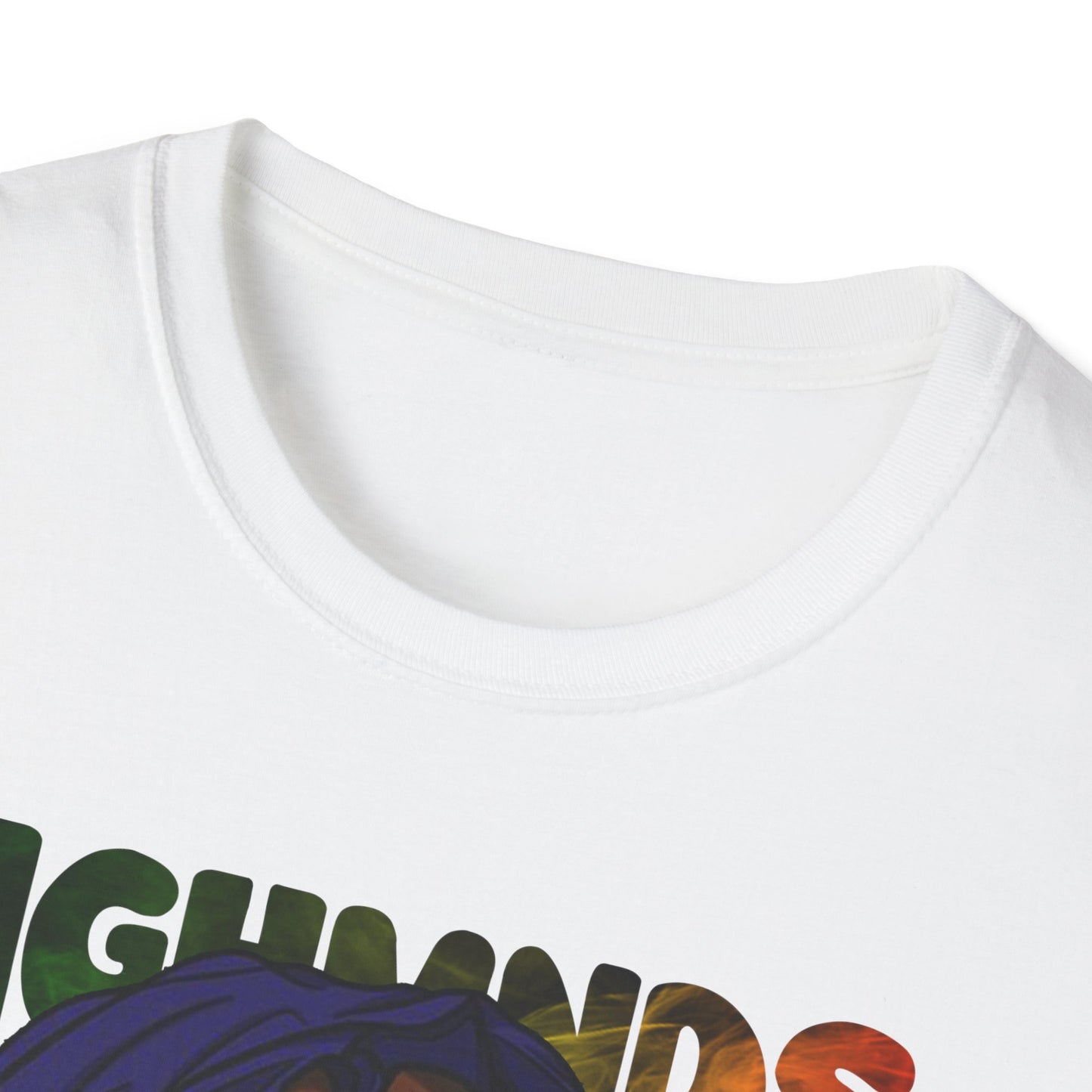 High minds Unisex Softstyle T-Shirt - Unique Artistic Design