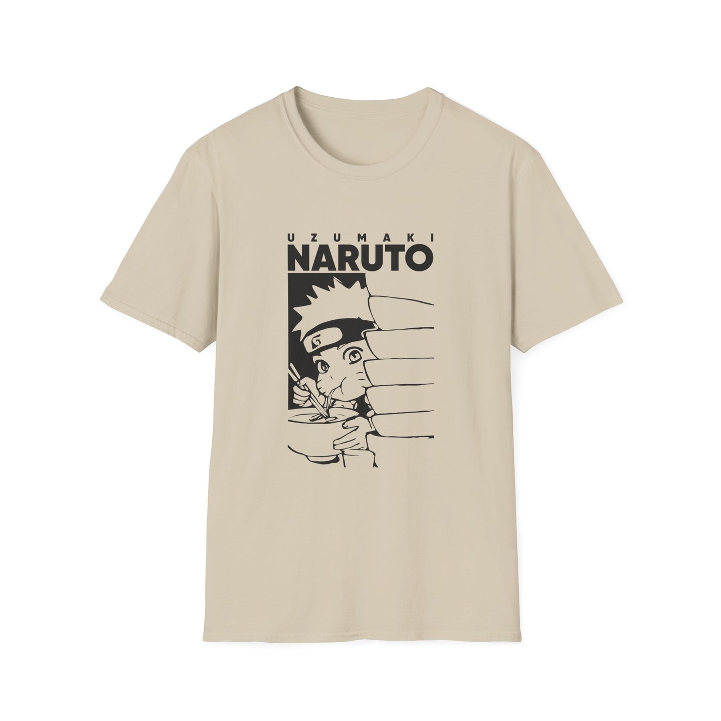 Naruto Unisex Softstyle T-Shirt - Fun Anime Graphic Tee for Fans