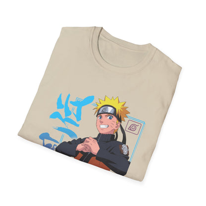 Anime-Inspired Unisex Softstyle T-Shirt - Naruto Design