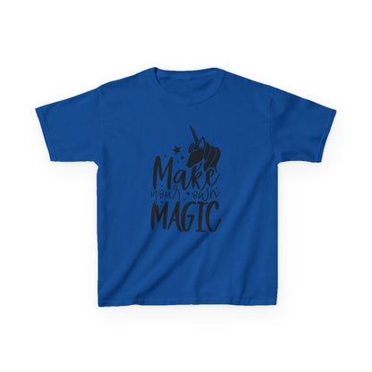 Kids Unicorn Magic Tee - 'Make Your Own Magic' Cotton Shirt