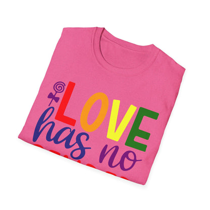 Love Has No Gender Unisex T-Shirt, LGBTQ+ Pride Tee, Comfort Fit Shirt, Gift for Allies, Inclusivity Apparel, Birthday Celebration Top