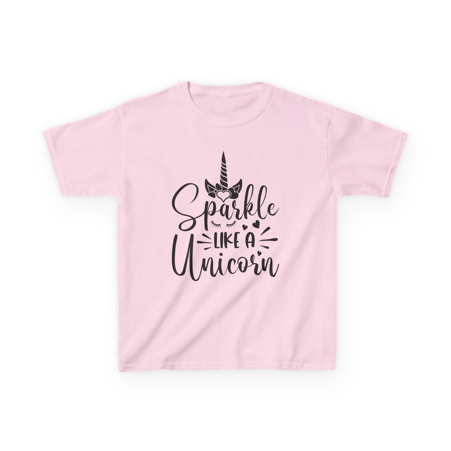Sparkle Like A Unicorn Kids Tee - Fun & Colorful Cotton Shirt
