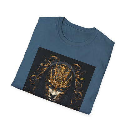 Mystical Art Unisex Softstyle T-Shirt - Enigmatic Design