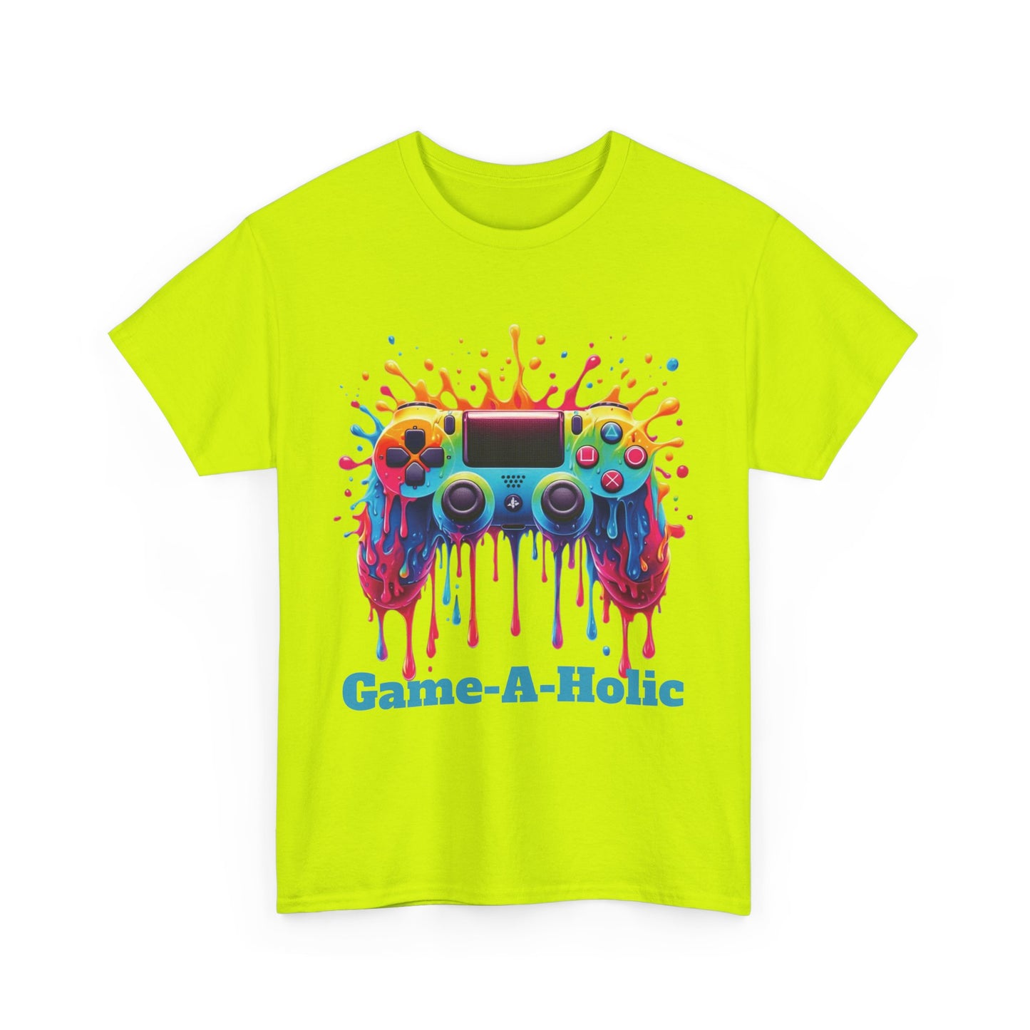 Game-A-Holic Unisex Heavy Cotton Tee - Perfect Gift for Gamers