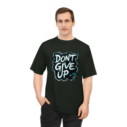 Motivational Graphic T-shirt - Unisex Sport Tee with 'Don't Give Up' Design, Fitness Wear, Gym Shirt, Inspirational Clothing, Workout [...]