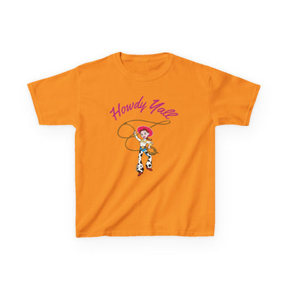 Howdy Y'all Kids Tee - Fun Western Style Cotton T-Shirt for Kids
