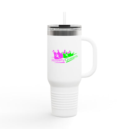 Royalty Queens Insulated Travel Mug - 40oz, Perfect for Coffee Lovers, Gifts for Her, Everyday Use, Birthday Present, Travel Companion