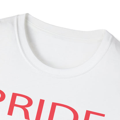 Pride Celebration Unisex T-Shirt | LGBTQ+ Pride Tee, Rainbow Pride Shirt, Equality Apparel, Gift for Pride Month