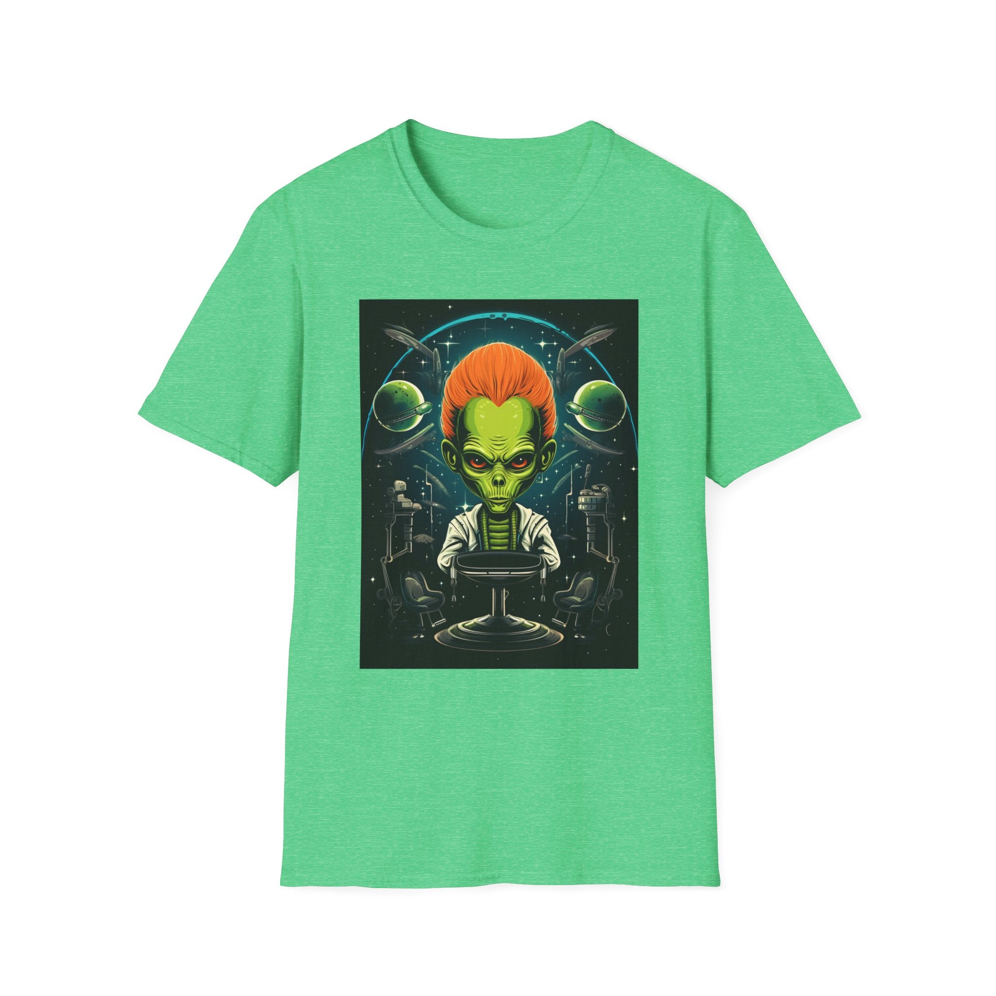 Alien Galaxy Unisex T-Shirt - Cosmic Art Design
