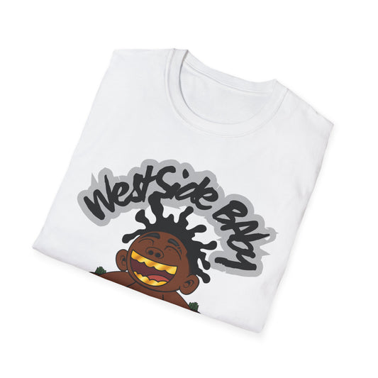Westside Baby Graphic T-Shirt - Unisex Softstyle Tee for Fun and Unique Style