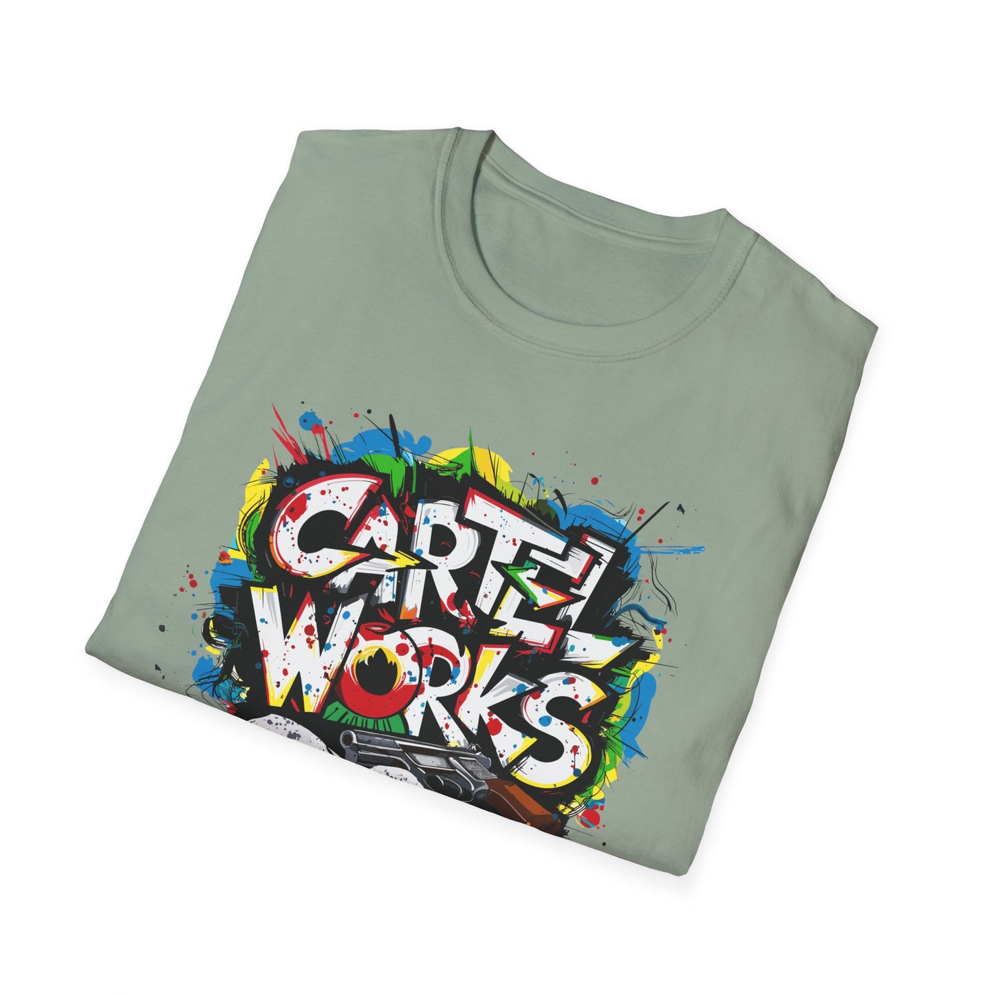 Vibrant Graphic T-Shirt for Creative Souls | Perfect for Art Lovers, Graphic Tee, Gift for Artists, Casual Style, Streetwear