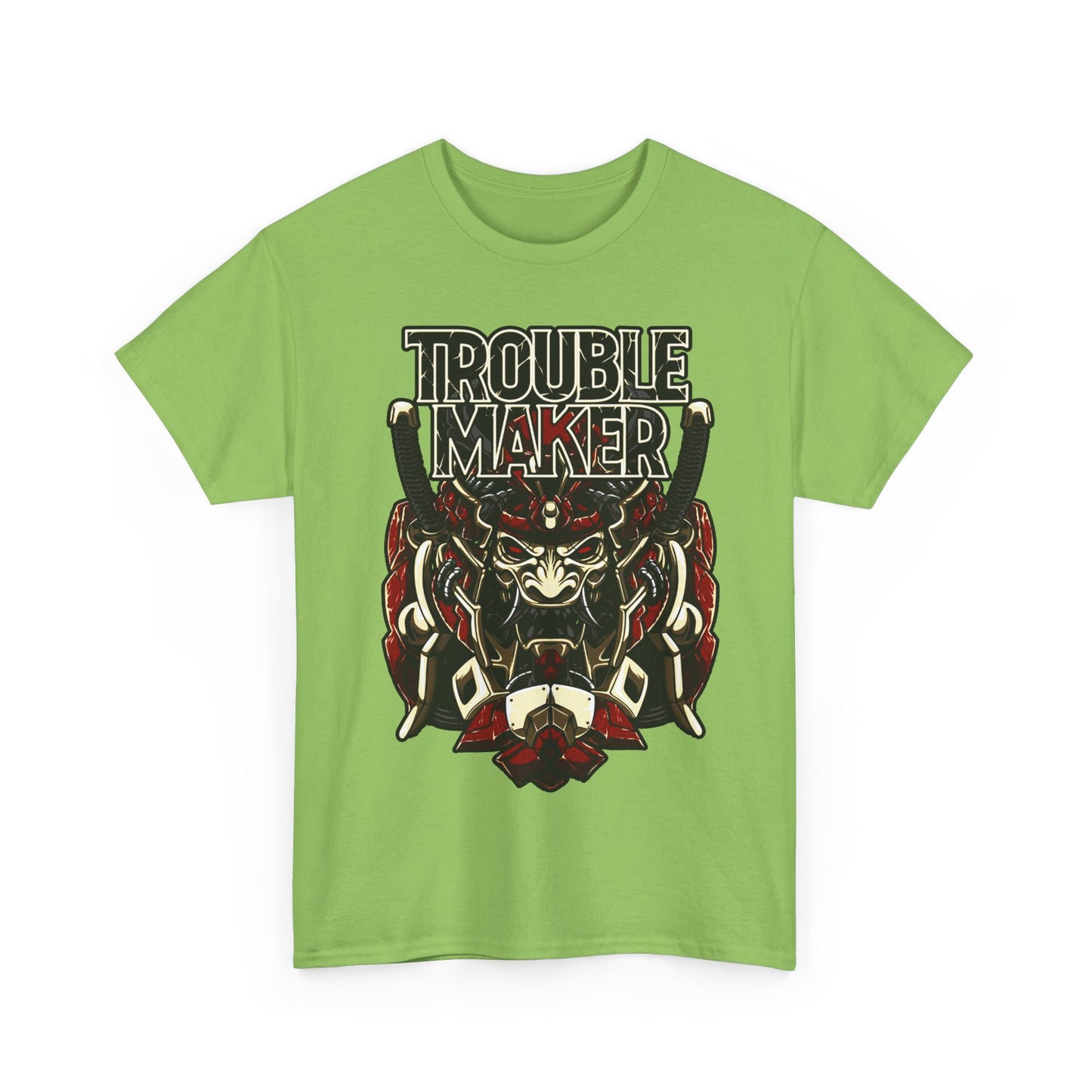 Trouble Maker Graphic Tee - Unisex Heavy Cotton Shirt for Rebels and Mischiefs