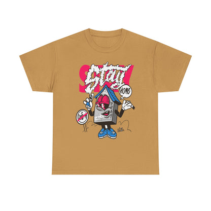 Street Art Unisex Heavy Cotton Tee - SNOT HOME Graphic Design