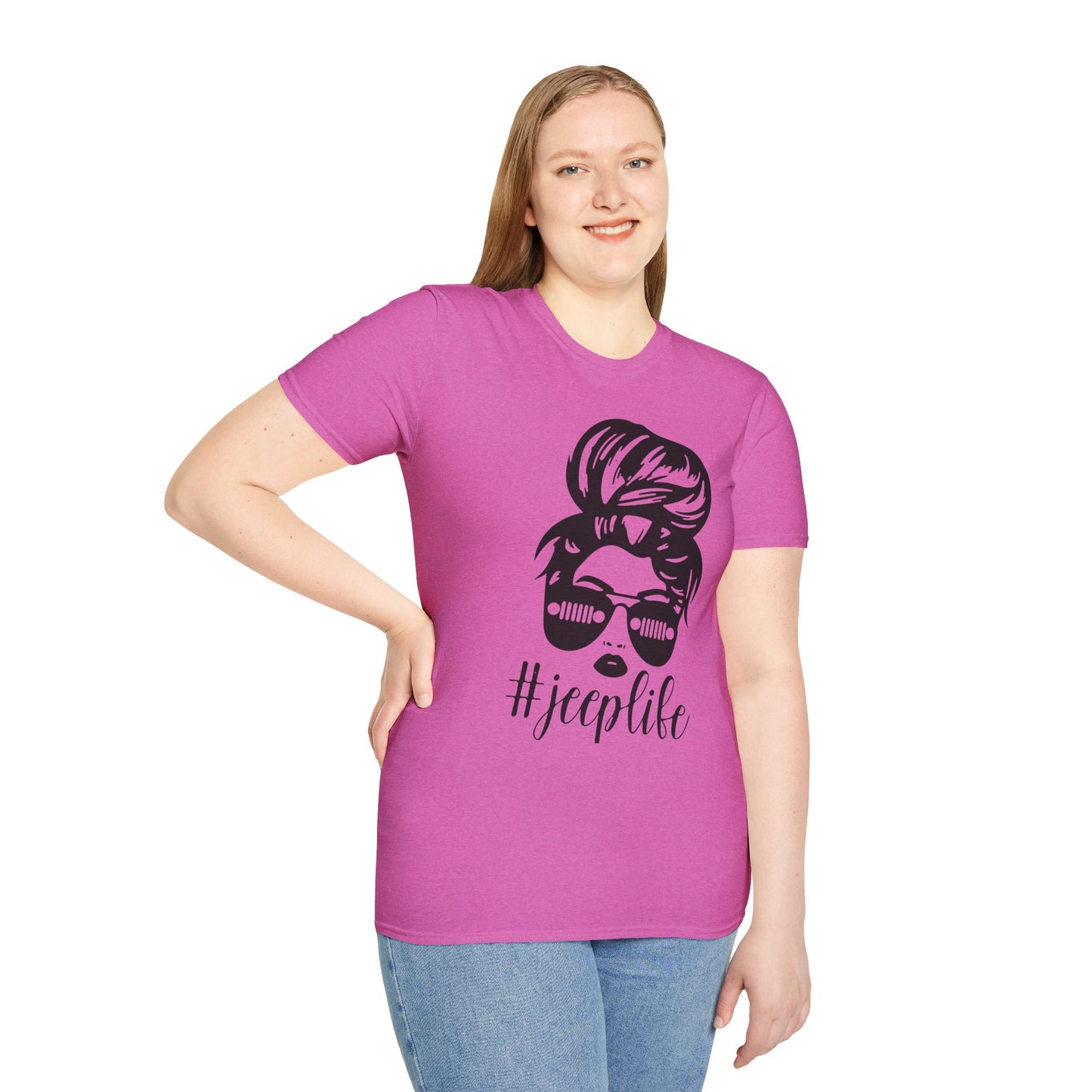 #jeeplife Unisex Softstyle T-Shirt - Fun Off-Road Adventure Tee