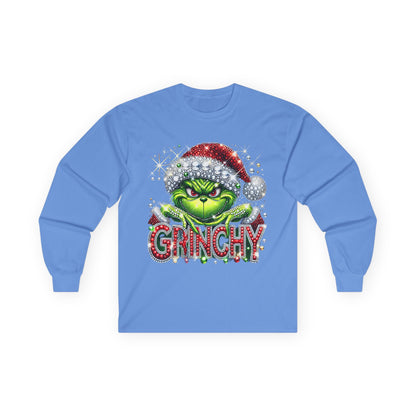 Grinchy Holiday Long Sleeve Tee