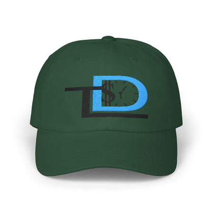 Classic Dad Cap with Dollar Clock Design, Casual Hat for Fathers Day, Stylish Dad Gift, Trendy Accessories, Streetwear Cap