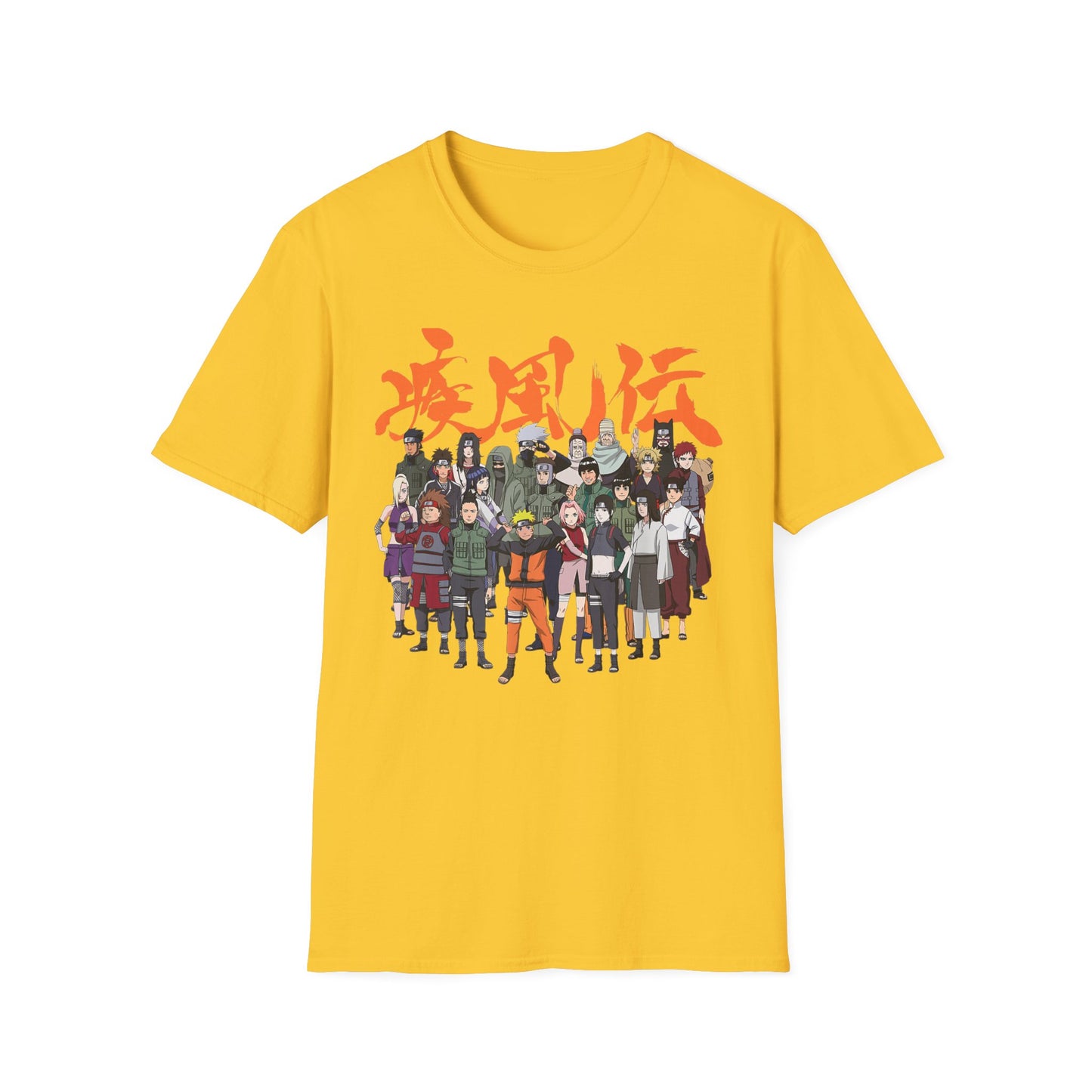 Anime-Inspired Unisex Softstyle T-Shirt - Perfect for Fans of Adventure and Friendship